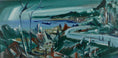 Load image into Gallery viewer, Vintage Coastal Painting from Sweden by E Isholt
