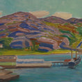 Load image into Gallery viewer, Oil Painting Vintage Mid Century From Sweden By G Hellsing
