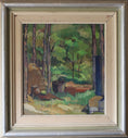 Load image into Gallery viewer, Mid Century Vintage Oil Painting From Sweden By H Cardell 1944
