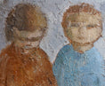 Load image into Gallery viewer, Vintage Children's Portrait Oil Painting From Sweden
