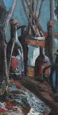 Load image into Gallery viewer, Mid Century Original Still Life Oil Painting From Sweden by K Christensen
