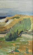 Load image into Gallery viewer, Vintage Mid Century Original Coastal Oil Painting from Sweden 1954
