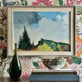 Load image into Gallery viewer, Vintage Art Room Mid Century Original Oil Painting from Sweden
