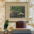 Load image into Gallery viewer, Original Mid Century Landscape Oil Painting from Sweden 1953
