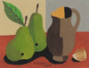 Mid Century Original Still Life of Pears From Sweden