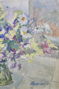Load image into Gallery viewer, Swedish Vintage Still Life Oil Painting From Sweden By F Holmér
