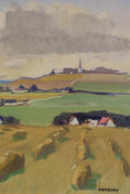 Load image into Gallery viewer, Mid Century Vintage Oil Painting From Sweden by Hamborn
