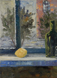 Load image into Gallery viewer, Vintage Art Room Mid Century Still Life Oil Painting From Sweden
