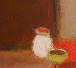 Striking Mid Century Still Life Oil Painting A Eres Sweden