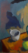 Vintage Mid Century Swedish Art Still Life Oil Painting