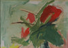 Mid Century Original Still Life Oil Painting From Sweden