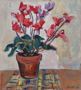Load image into Gallery viewer, Vintage Art Room Original Still Life Oil Painting Sweden
