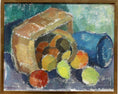 Load image into Gallery viewer, Mid Century Vintage Art Still Life Oil Painting From Sweden
