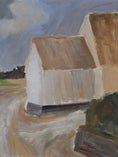 Load image into Gallery viewer, Original Vintage Art Coastal Oil Painting From Sweden 1967
