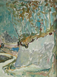 Load image into Gallery viewer, Vintage Art Room Oil Painting From Sweden by R Persson
