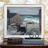 Vintage Mid Century Seascape Oil Painting By C Berndtsson Sweden