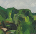 Load image into Gallery viewer, Swedish Mid Century Vintage Art Landscape Oil Painting
