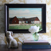 Original Vintage Farmhouse Oil Painting from Sweden