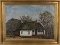 Load image into Gallery viewer, Original Vintage Farmhouse Oil Painting from Sweden
