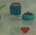 Load image into Gallery viewer, Swedish Vintage Mid Century Art Still Life Oil Painting
