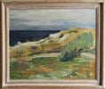 Load image into Gallery viewer, Vintage Mid Century Original Coastal Oil Painting from Sweden 1954
