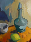 Load image into Gallery viewer, Vintage Mid Century Swedish Art Still Life Oil Painting
