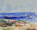 Load image into Gallery viewer, Vintage Art Room Original Coastal Oil Painting from Sweden

