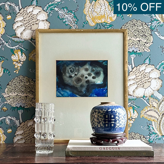 Original Vintage Abstract from Sweden by U Borgström