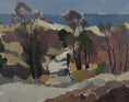Load image into Gallery viewer, Vintage Art Room Original Landscape Oil Painting from Sweden
