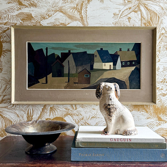 Swedish Vintage Art Painting From Sweden