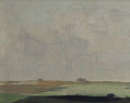 Load image into Gallery viewer, Mid Century Original Landscape Oil Painting from Sweden

