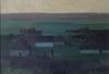 Mid Century Original Landscape Oil Painting from Sweden by E Fährm