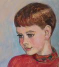 Load image into Gallery viewer, Vintage Art Room Mid Century Portrait Sweden

