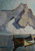 Load image into Gallery viewer, Mid Century Original Oil Painting From Sweden by K Norman
