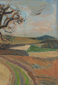 Load image into Gallery viewer, Mid Century Original Landscape By G Karlmark Sweden
