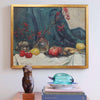 Original Vintage Still Life Oil Painting from Sweden