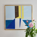 Load image into Gallery viewer, Vintage Mid Century Lithograph from Sweden
