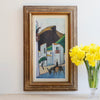 Vintage Art Original Oil Painting From Sweden by S Kjellin