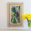 Vintage Landscape Oil Painting From Sweden by J Bören