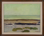 Vintage Art Room Landscape Oil Painting From Sweden