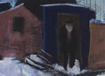 Load image into Gallery viewer, Mid Century Original Oil Painting From Sweden by K Christensen

