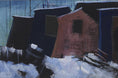 Load image into Gallery viewer, Mid Century Original Oil Painting From Sweden by K Christensen
