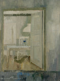 Load image into Gallery viewer, Vintage Art Room Original Interior Oil Painting from Sweden 1968
