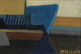 Load image into Gallery viewer, Mid Century Abstract Oil Painting From Sweden 1954
