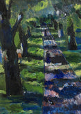 Load image into Gallery viewer, Mid Century Vintage Landscape Oil Painting From Sweden 1969
