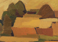 Load image into Gallery viewer, Vintage Art Room Mid Century Landscape Oil Painting From Sweden
