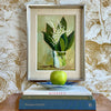 Swedish Vintage Art Still Life Oil Painting From Sweden