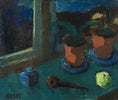 Load image into Gallery viewer, Original Still Life Oil Painting Vintage Mid Century Sweden
