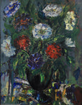 Load image into Gallery viewer, Vintage Art Room Mid Century Still Life Oil Painting From Sweden
