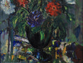 Load image into Gallery viewer, Vintage Art Room Mid Century Still Life Oil Painting From Sweden
